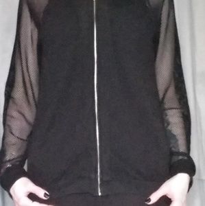 Women's Mesh Workout Jacket